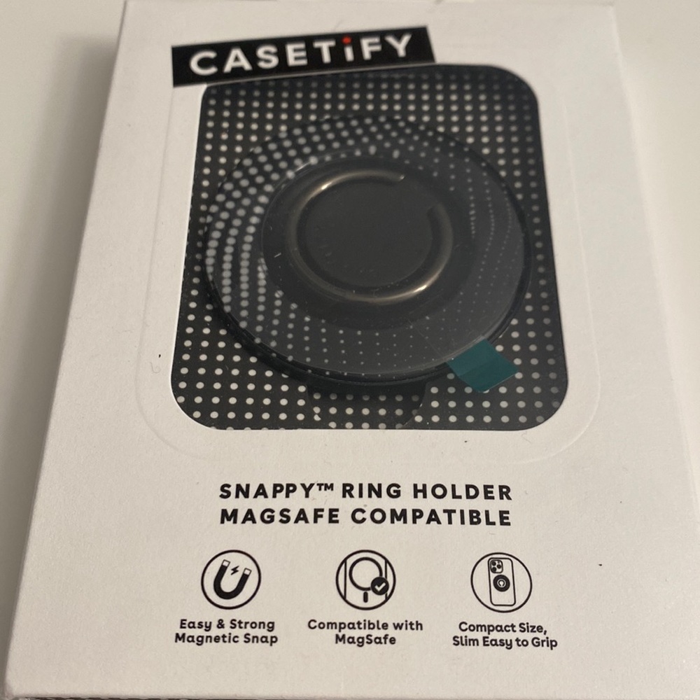 Casetify Snappy Ring Holder MagSafe Compatible